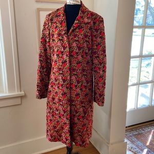 Vintage Hand-Embroidered Morning Coat